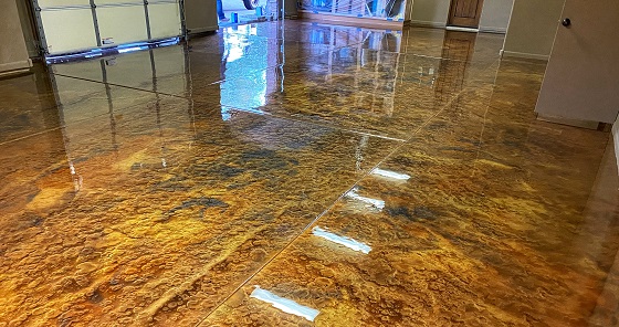 Metallic epoxy floor pros clearance and cons